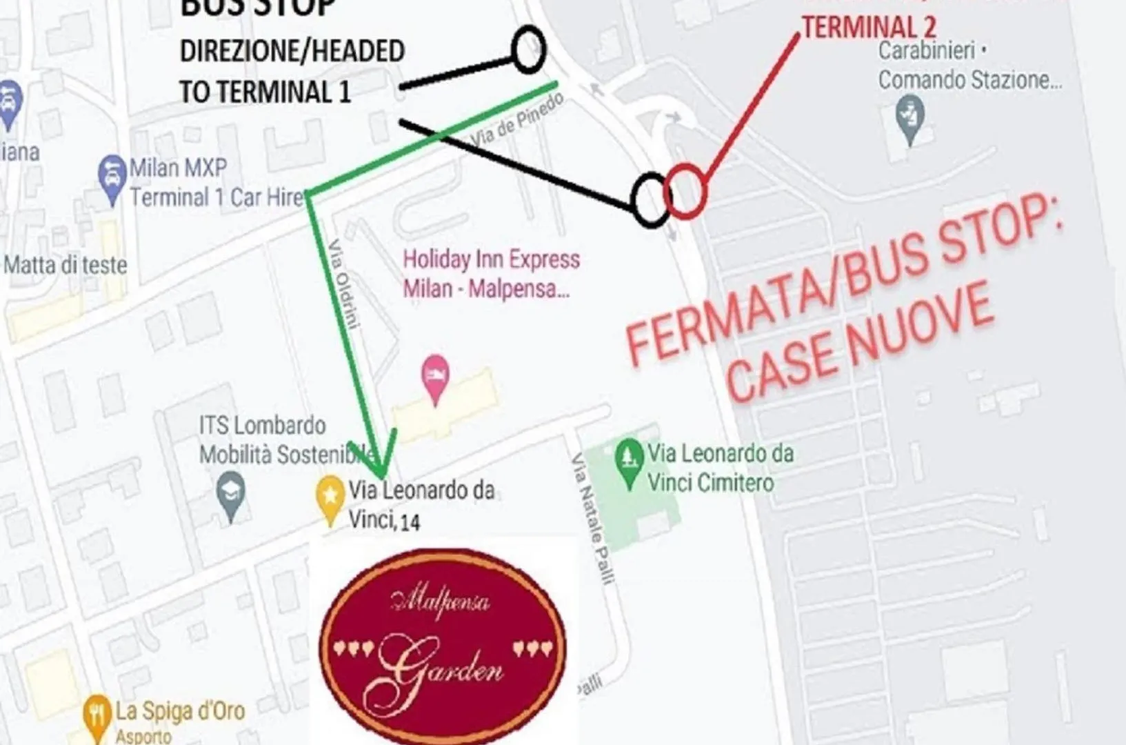 Guest house Malpensa Garden Hotel Case Nuove